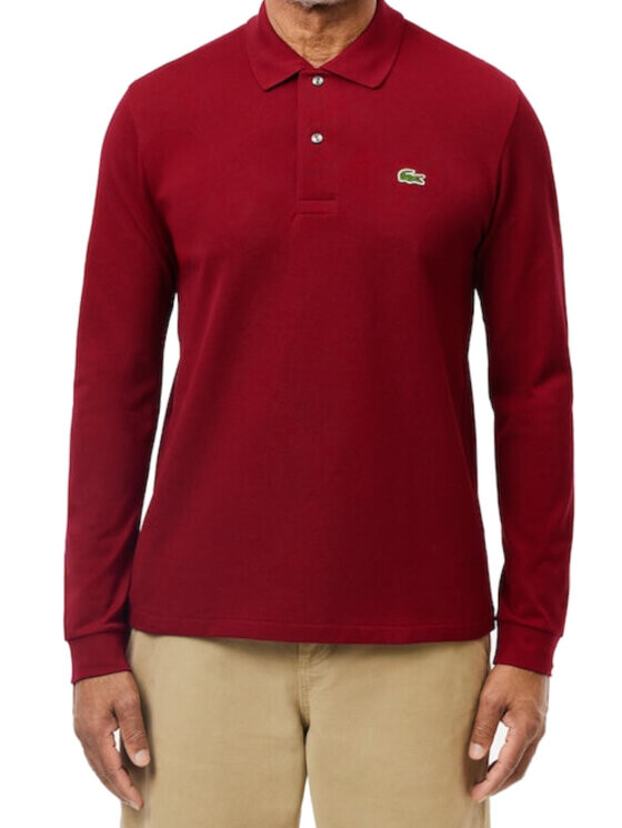 

Свитер обычного кроя Lacoste, бургундия