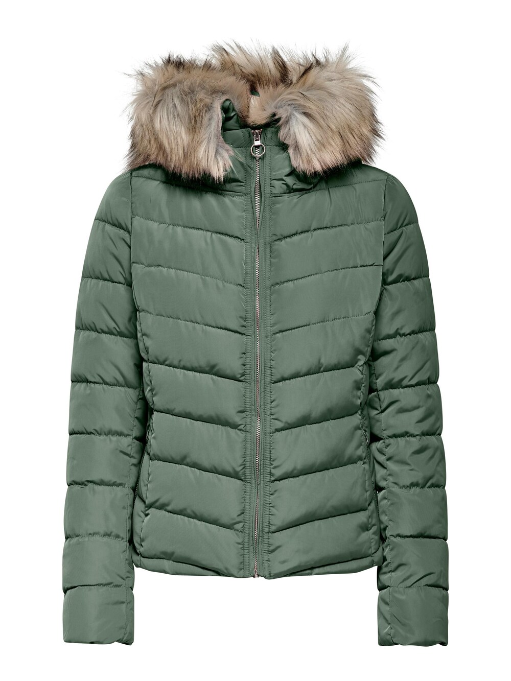Зимняя куртка Only, зеленый