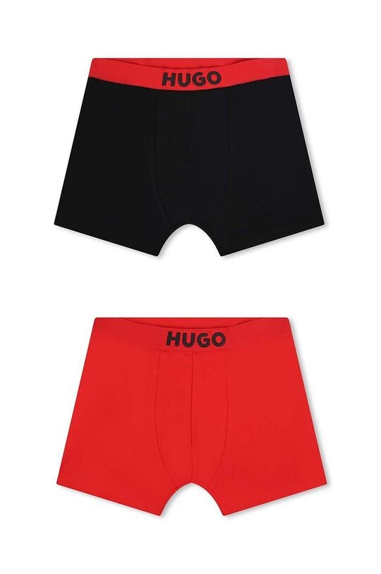 

Детские боксеры, 2 шт. Hugo, черный