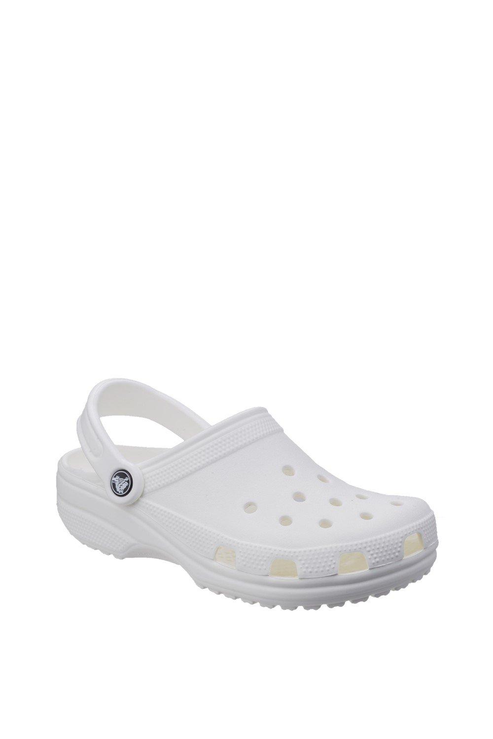 «Классические» туфли-слипоны Crocs, белый