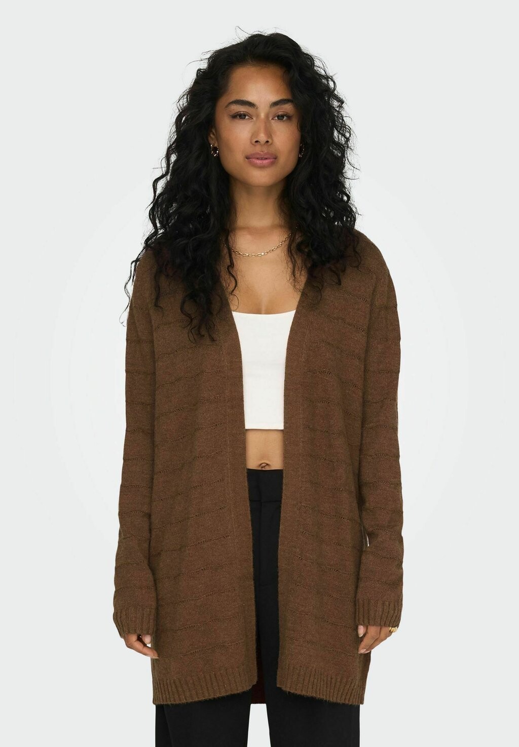 

Кардиган ONLY OFFENER, цвет friar brown