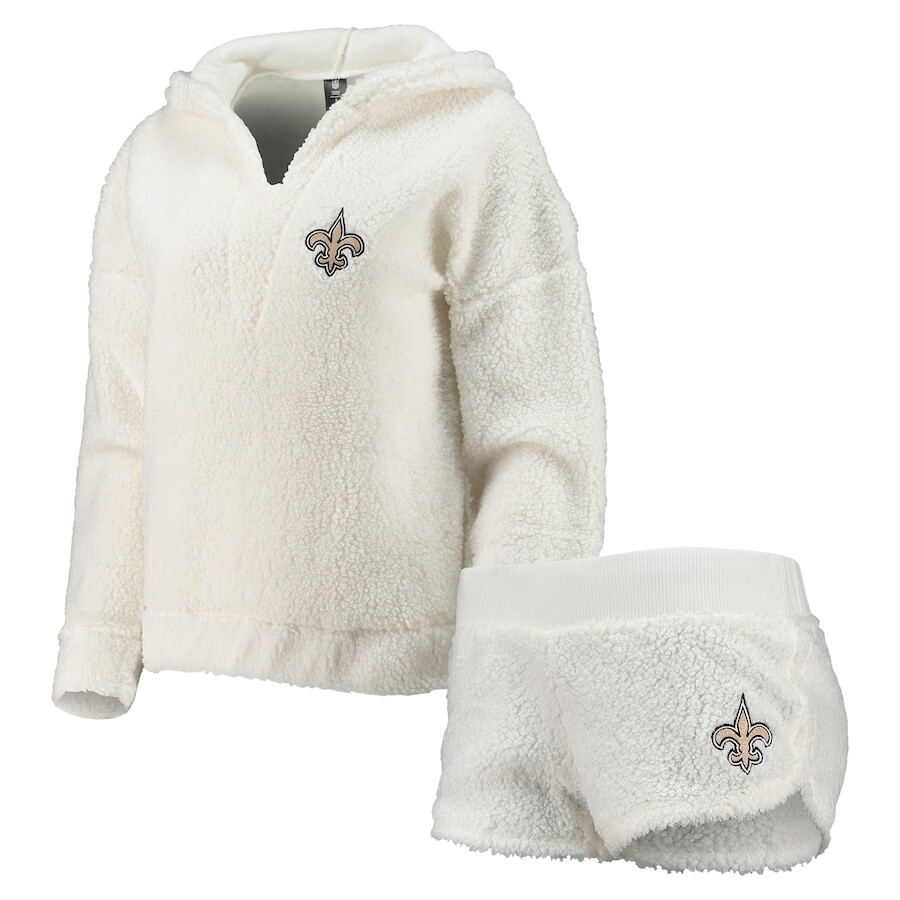 

Пижамный комплект Concepts Sport New Orleans Saints, кремовый