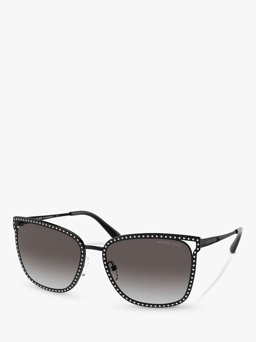 

Michael Kors MK1098B Женские солнцезащитные очки Stockholm Square, черный/серый