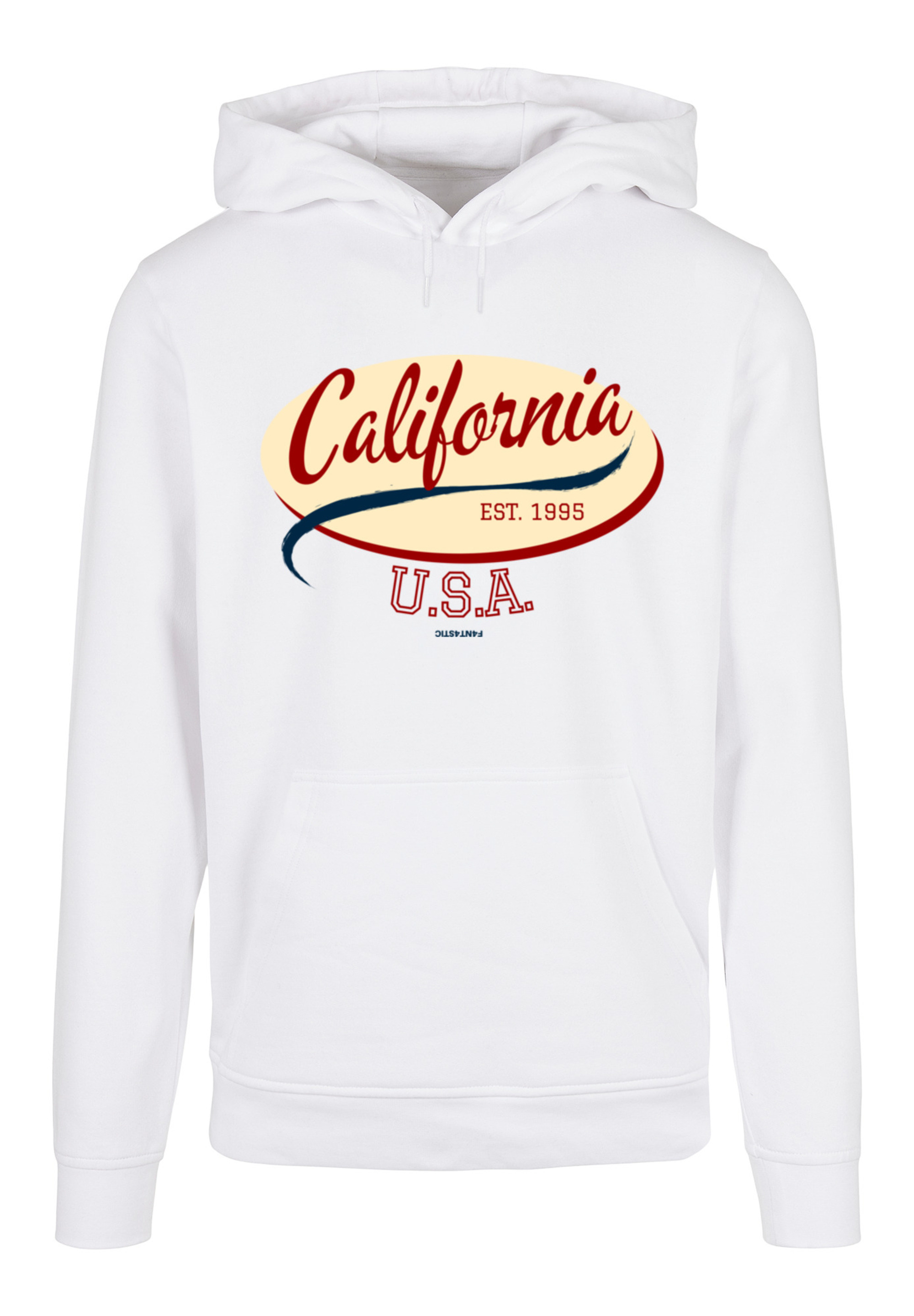 цена Пуловер F4NT4STIC Basic Hoodie California HOODIE, белый