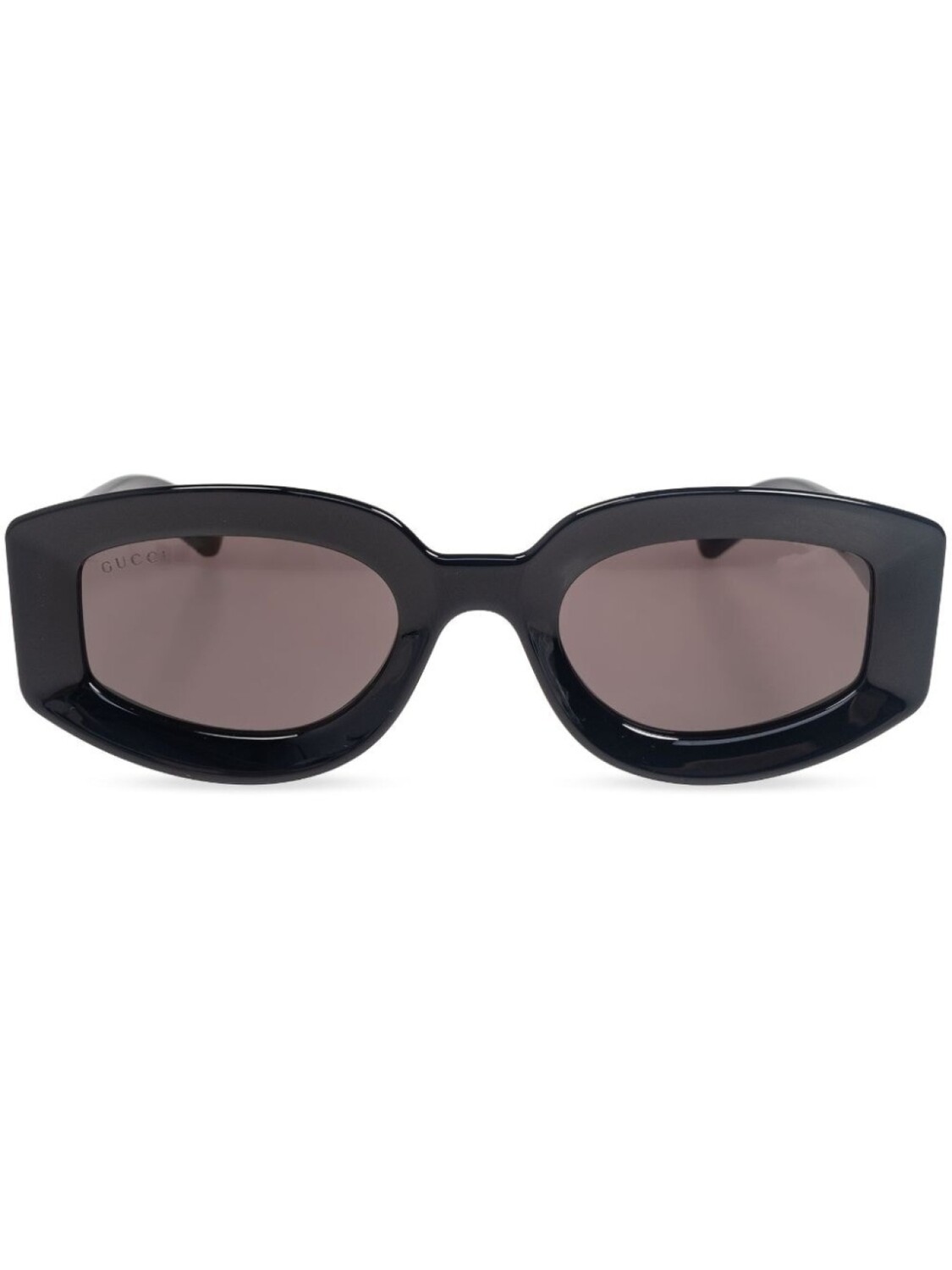 

Солнцезащитные очки Gucci Eyewear в геометрической оправе, черный