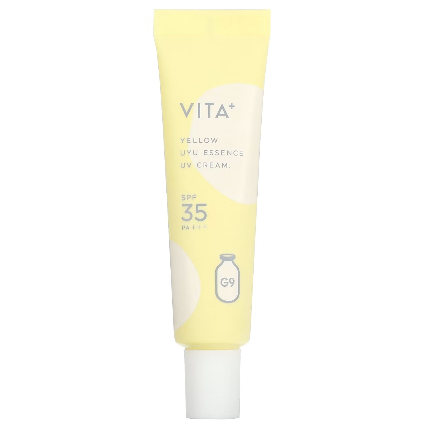 

УФ-крем G9skin Vita + UYU Essence, SPF 35 PA+++, желтый, 25 гр.