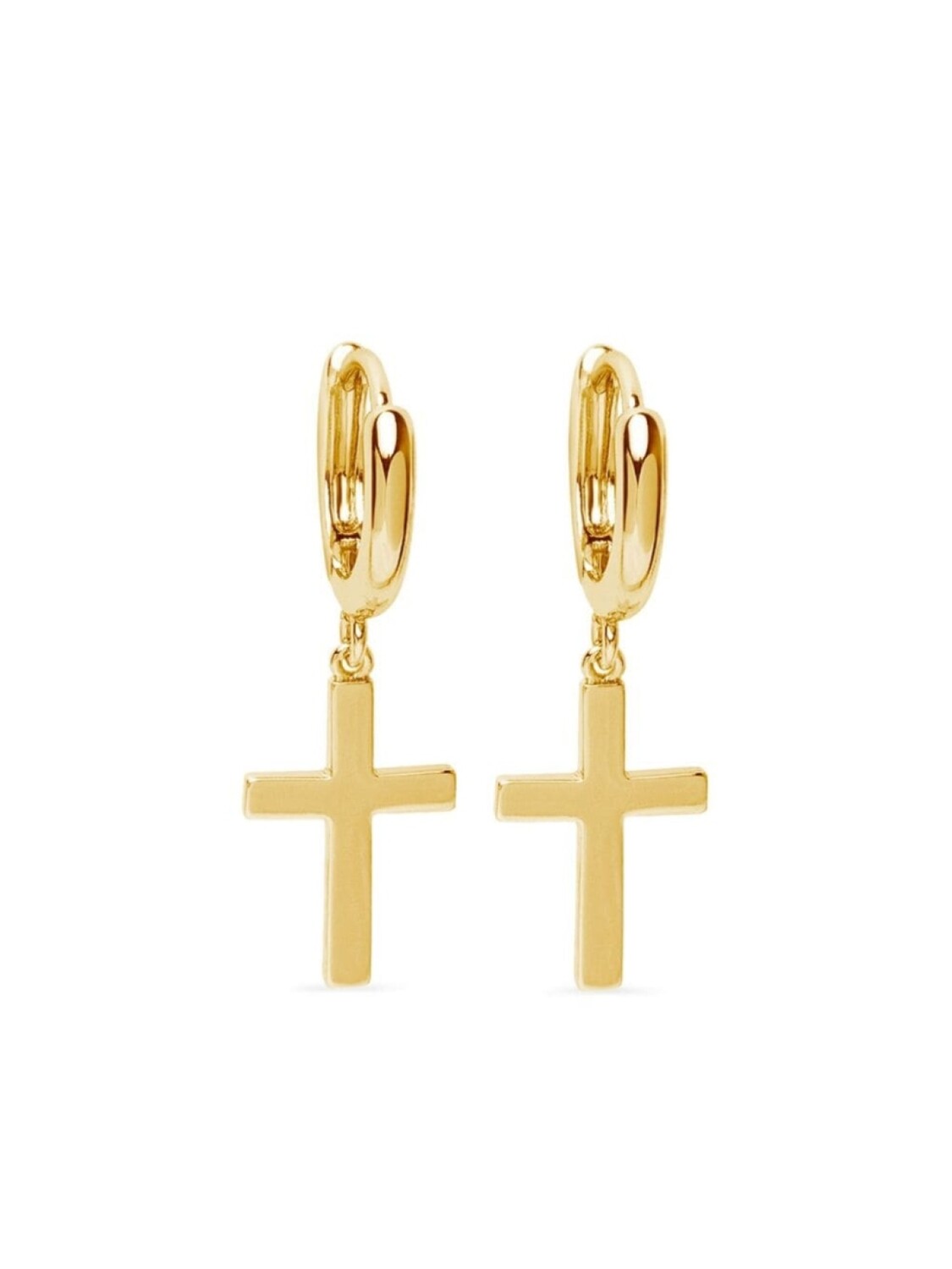 

Серьги-кресты Nialaya Jewelry, золотой