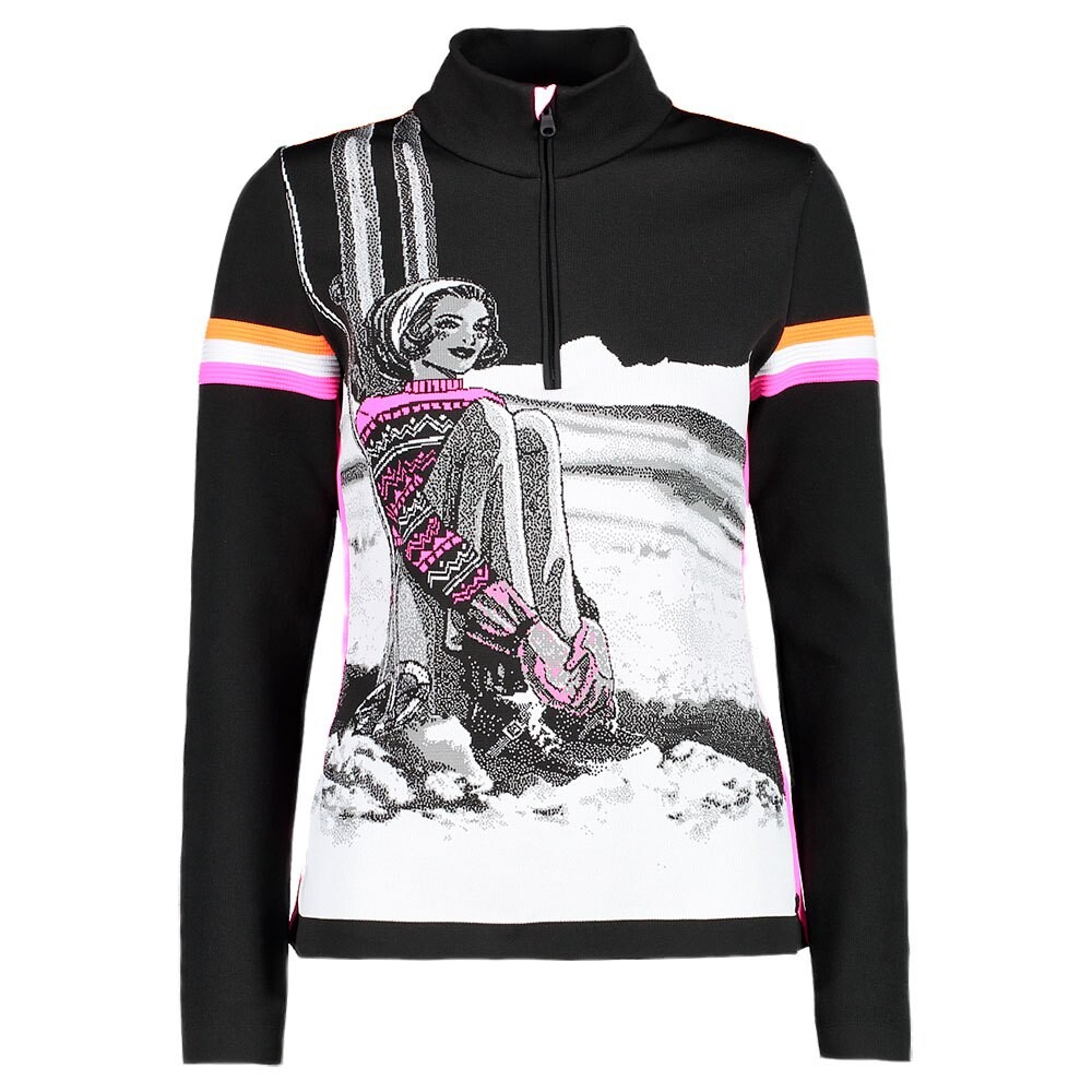 

Свитер CMP Knitted 7H96142 Crew Neck, черный
