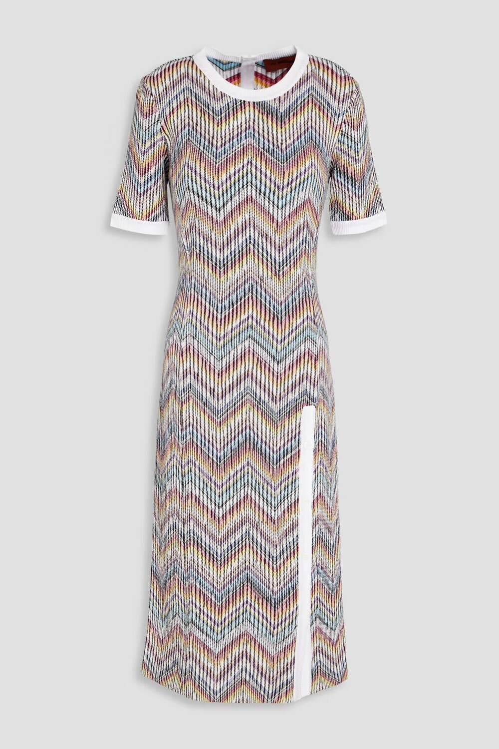 

Платье миди крючком из смесового хлопка Missoni, белый
