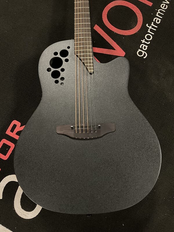 

Акустическая гитара Ovation Pro Series Elite 1778TX-5-G Black textured