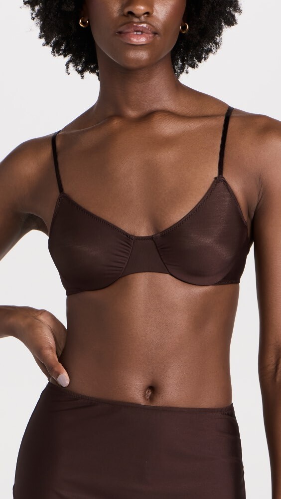 

Бюстгальтер Only Hearts Second Skins Underwire, коричневый