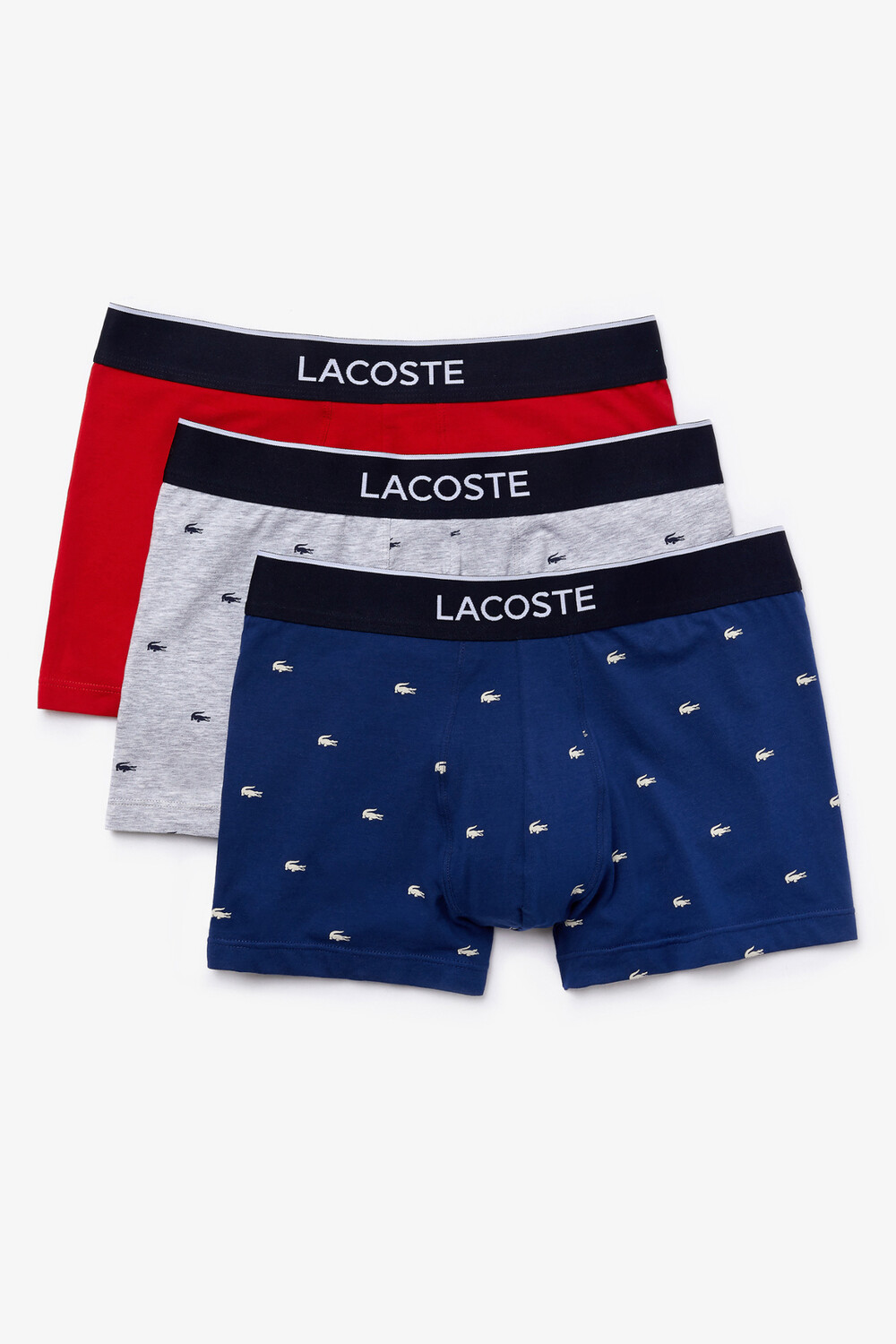 

Боксеры - Темно-синие - Графика Lacoste, темно-синий