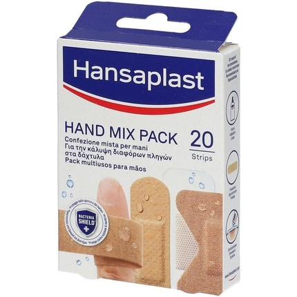 Hansaplast Hand Mix Pack смешанные пластыри, 20 шт.
