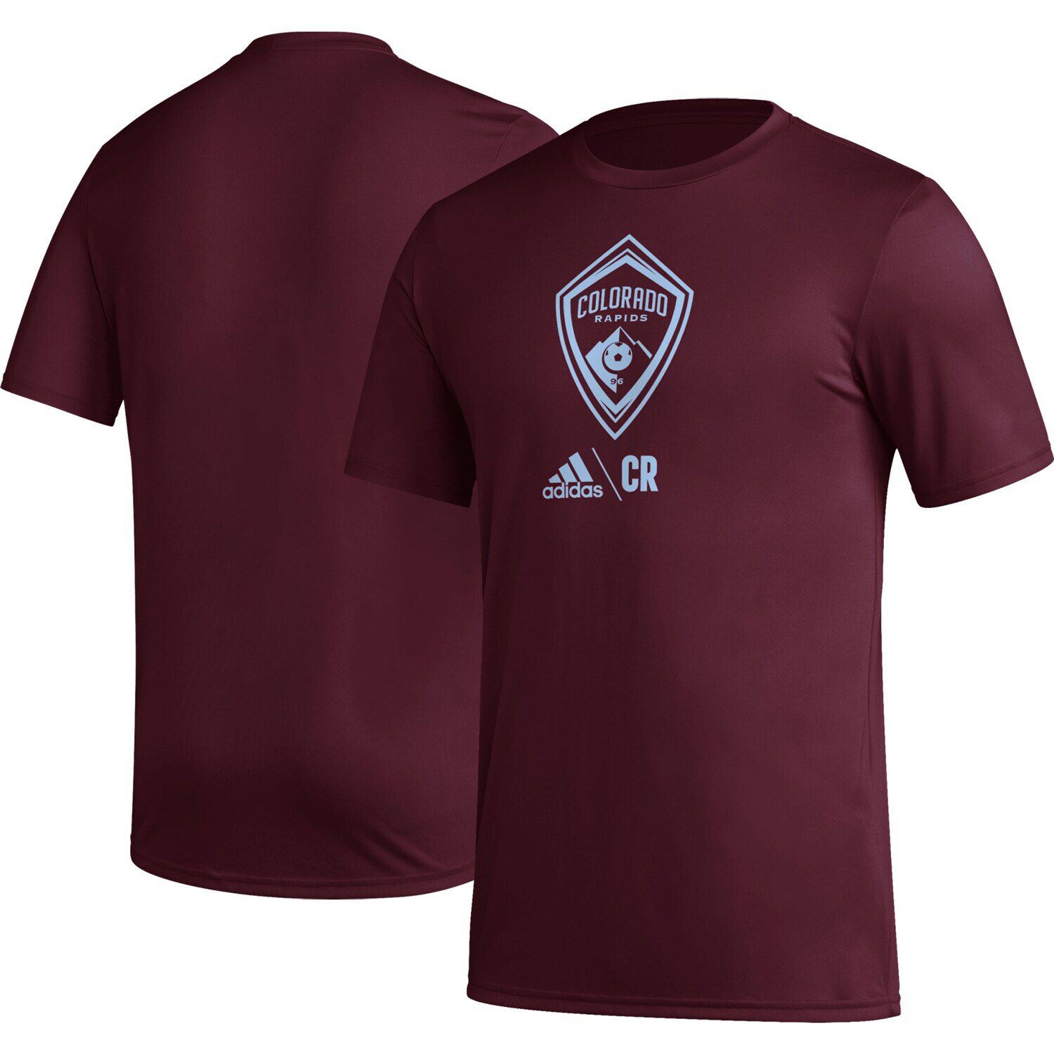 

Мужская бордовая футболка Colorado Rapids Icon adidas