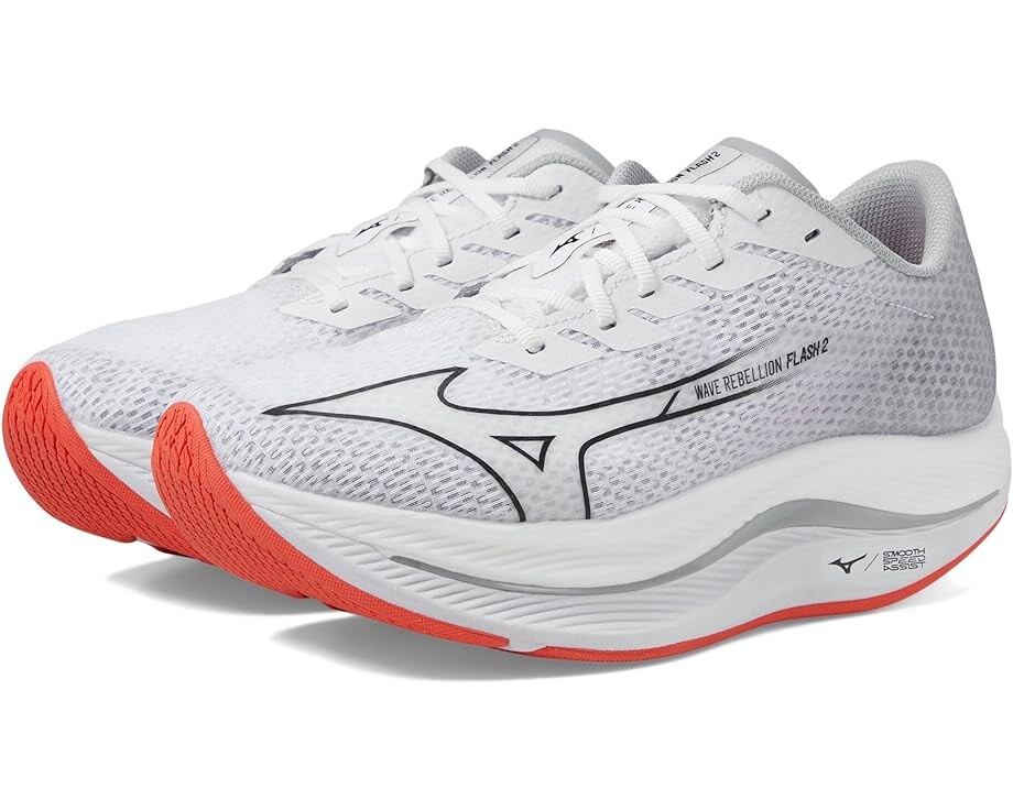 

Кроссовки Mizuno Wave Rebellion Flash 2, белый/черный