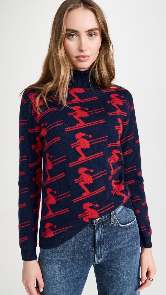 

Свитер Jumper 1234 All Over Ski Roll Collar