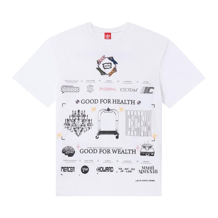 

Футболка Icecream St. Tropez Tee, белый