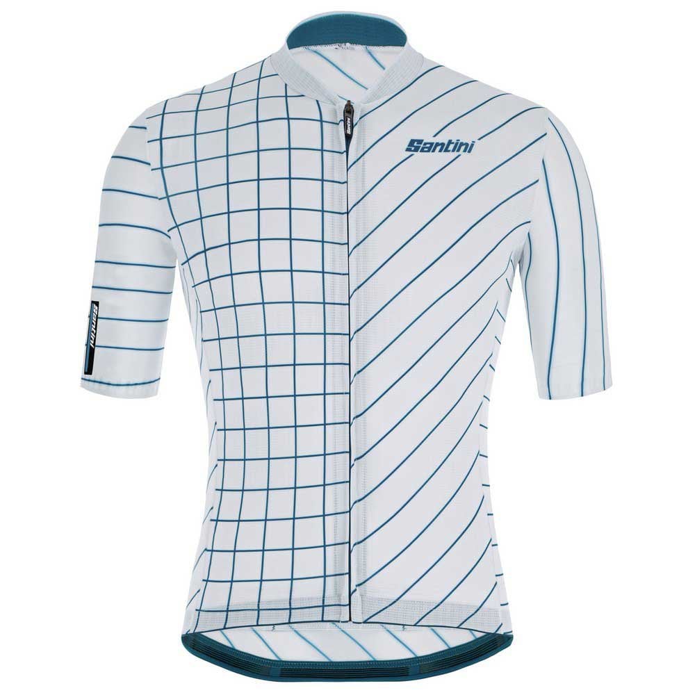 

Джерси с коротким рукавом Santini ECO Sleek Dinamo, белый