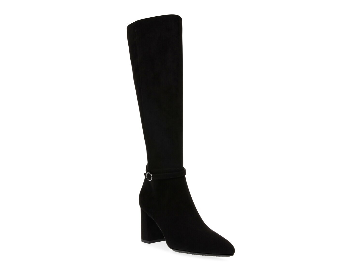 

Энн Кляйн Брейден Бут Anne Klein, черная замша