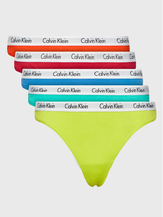 

Набор из 5 стрингов Calvin Klein, мультиколор