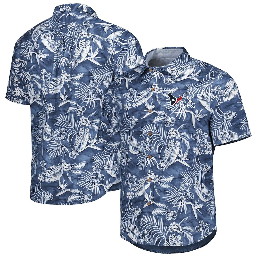 

Поло с коротким рукавом Tommy Bahama Houston Texans, нави