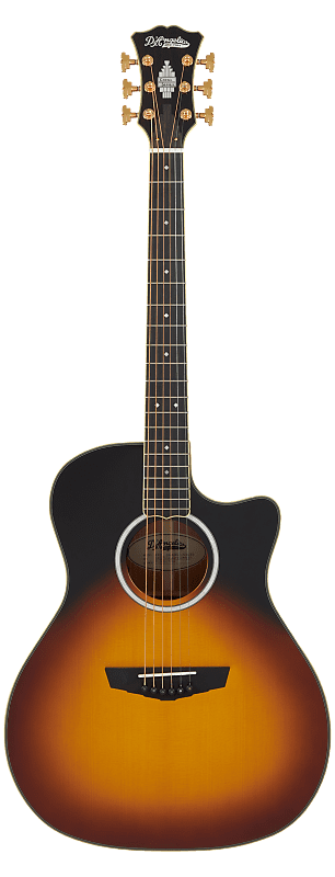 цена Акустическая гитара D'Angelico Excel Gramercy Vintage Sunset w/Gigbag