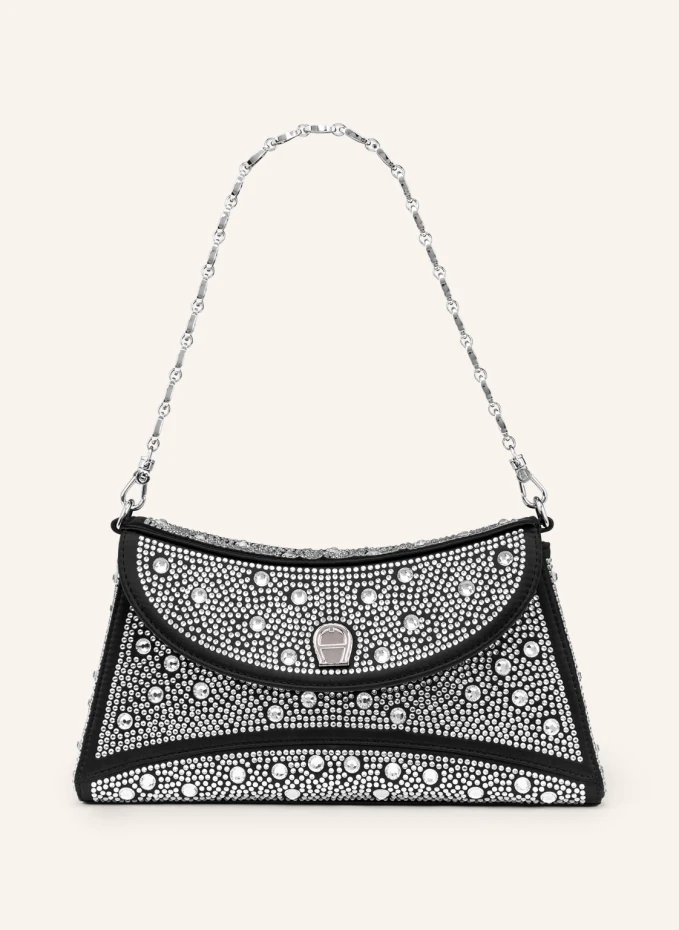 

Мини-сумочка sparkle Aigner, черный