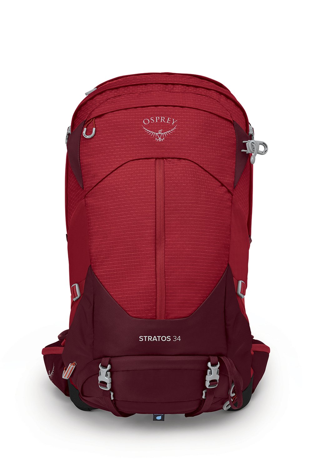 Рюкзак дорожный Stratos Osprey, цвет poinsettia red