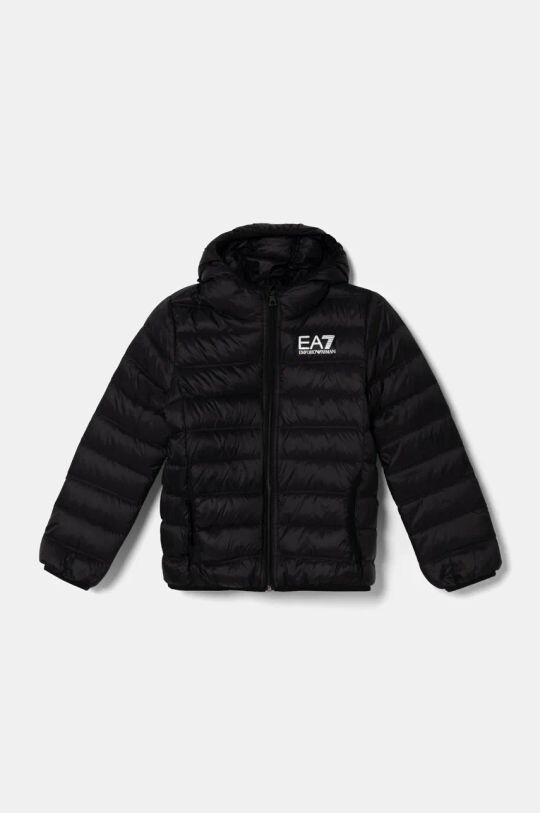 

Детский пуховик EA7 Emporio Armani, черный