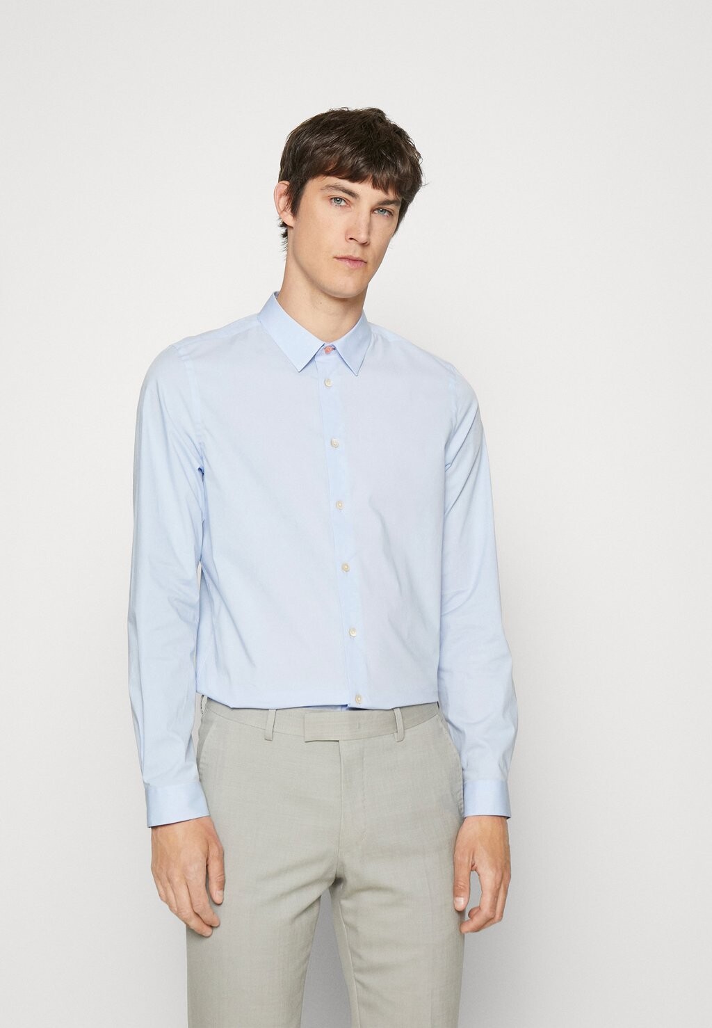 

Элегантная рубашка SLIM FIT SHIRT PS Paul Smith, голубой