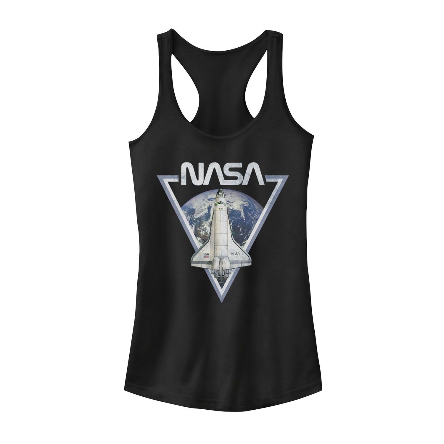 

Майка для юниоров с треугольным логотипом NASA Earth Shuttle Flight Licensed Character