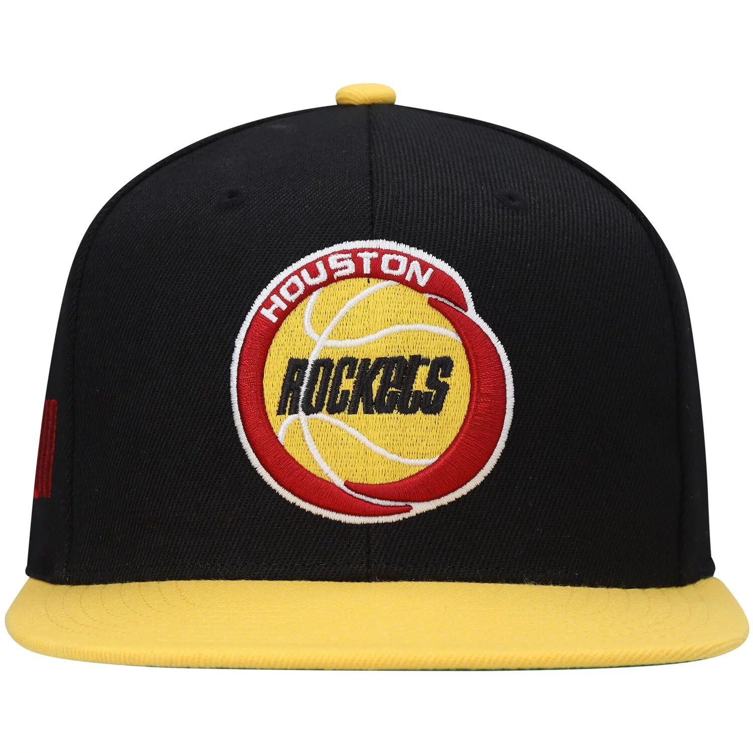 

Мужская кепка Snapback Mitchell & Ness черного/желтого цвета Houston Rockets Hardwood Classics