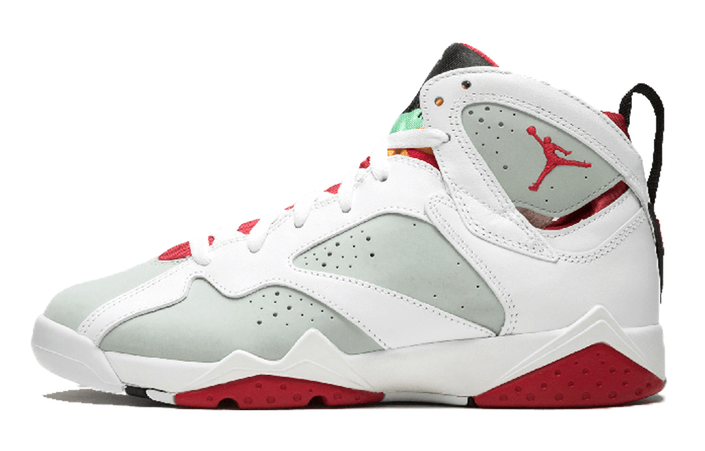 

Jordan Air Jordan 7 Retro Hare (GS) Белый Красный Серебристый Зеленый