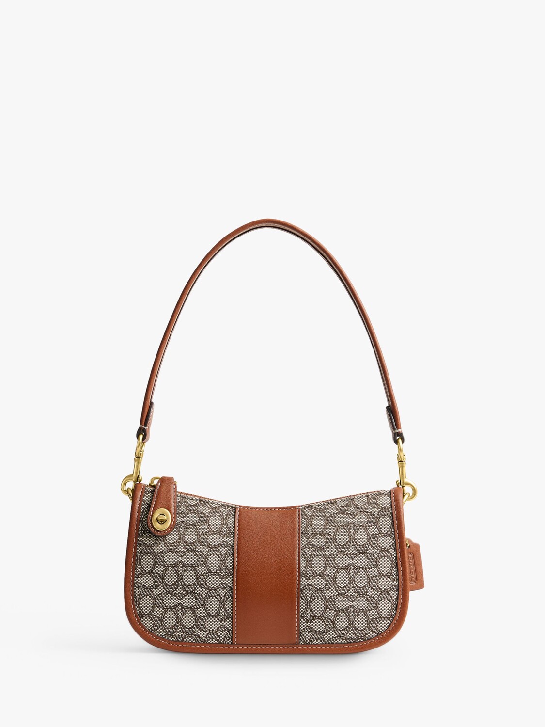 

Сумка Coach Mini Signature, какао