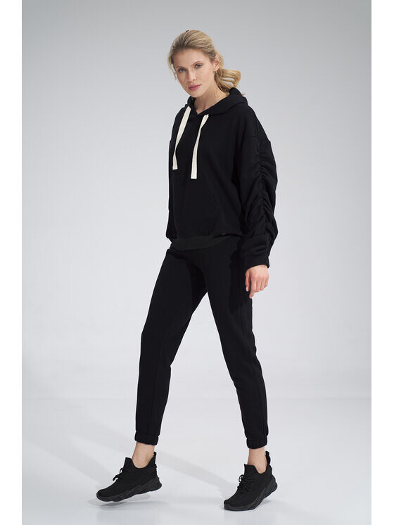 

Женские брюки regular fit Figlfigl, черный