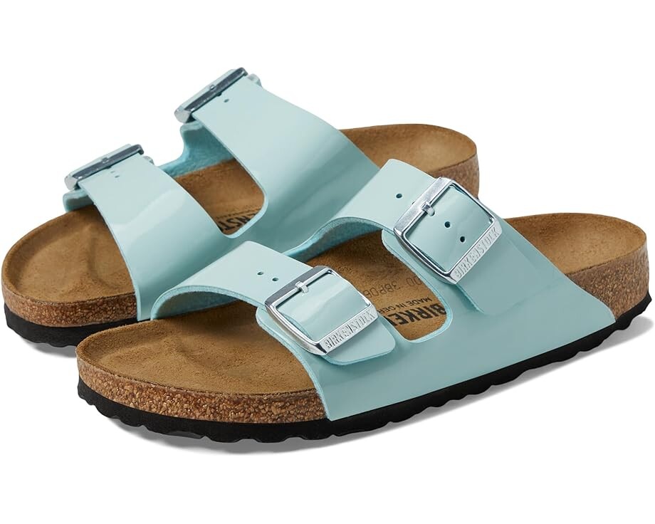 

Сандалии Birkenstock Arizona Patent, зеленый