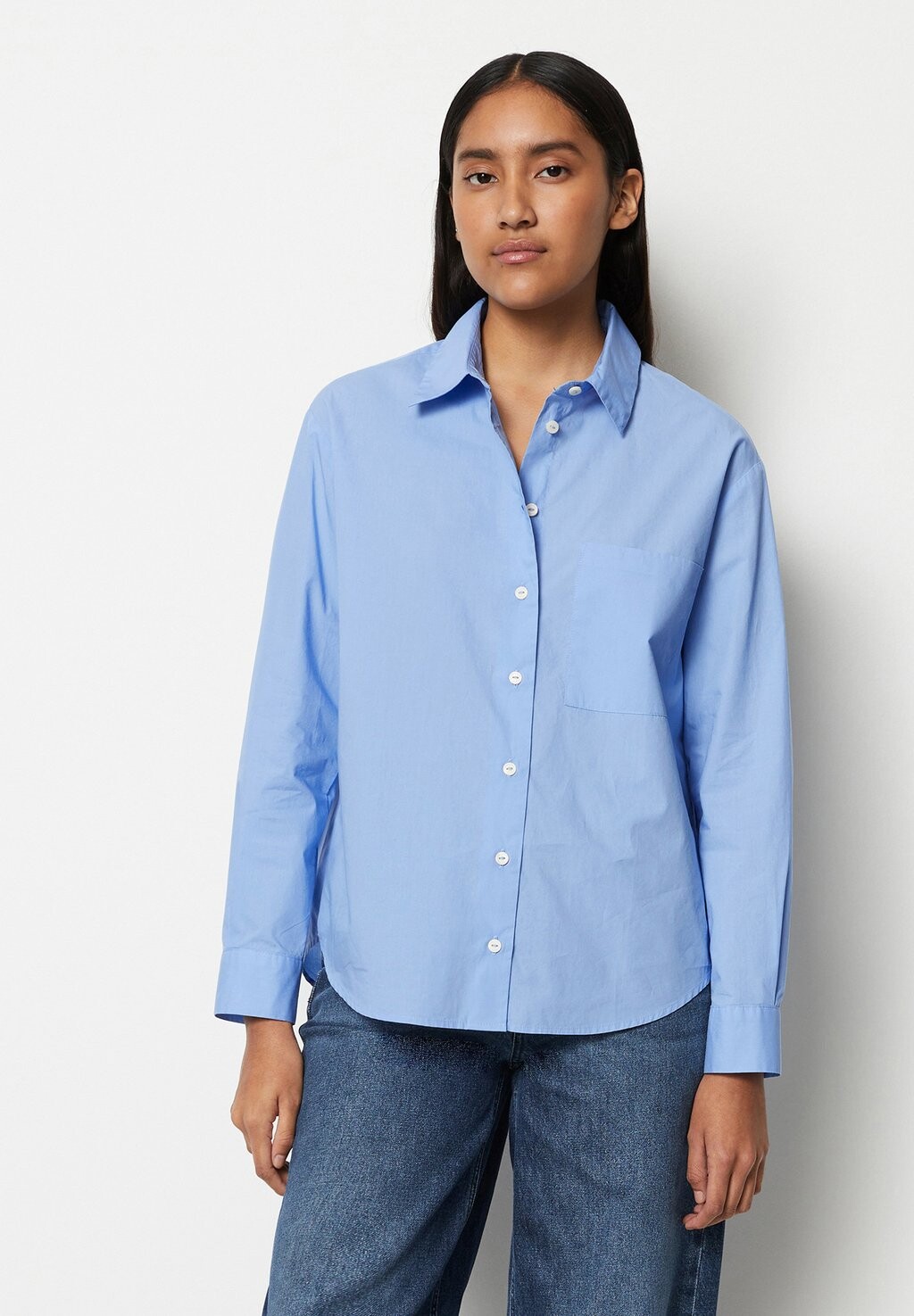 

Блузка-рубашка Marc O'Polo DENIM, цвет soft sky blue