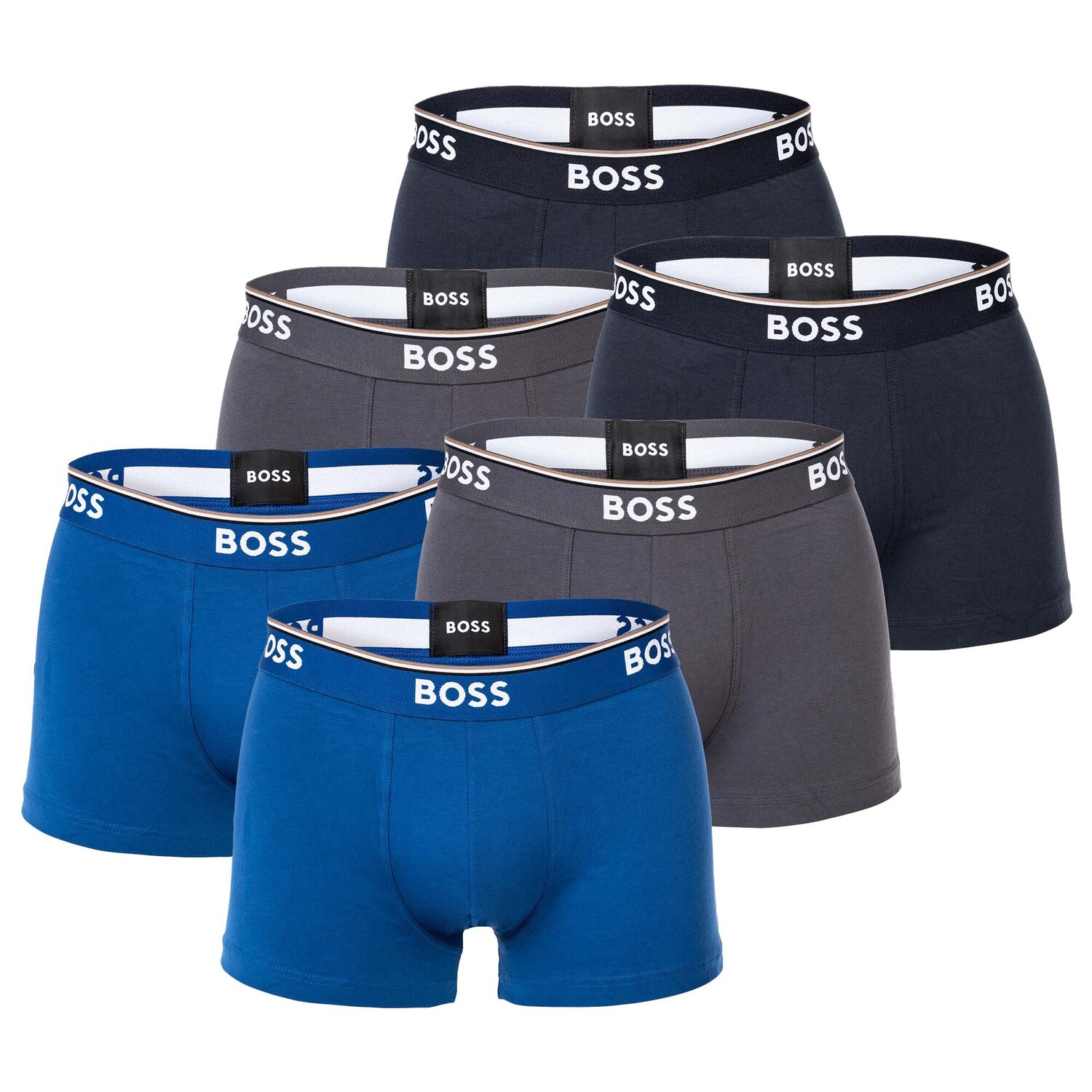 

Боксеры BOSS Boxershort 6 шт, синий