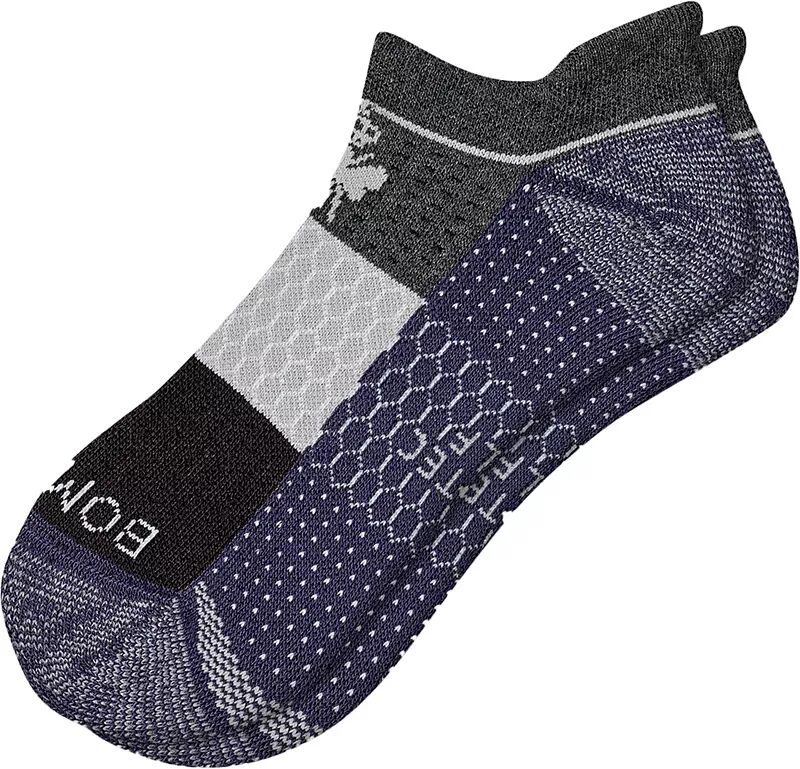 Мужские носки для гольфа Bombas Performance до щиколотки, черный/темно-синий