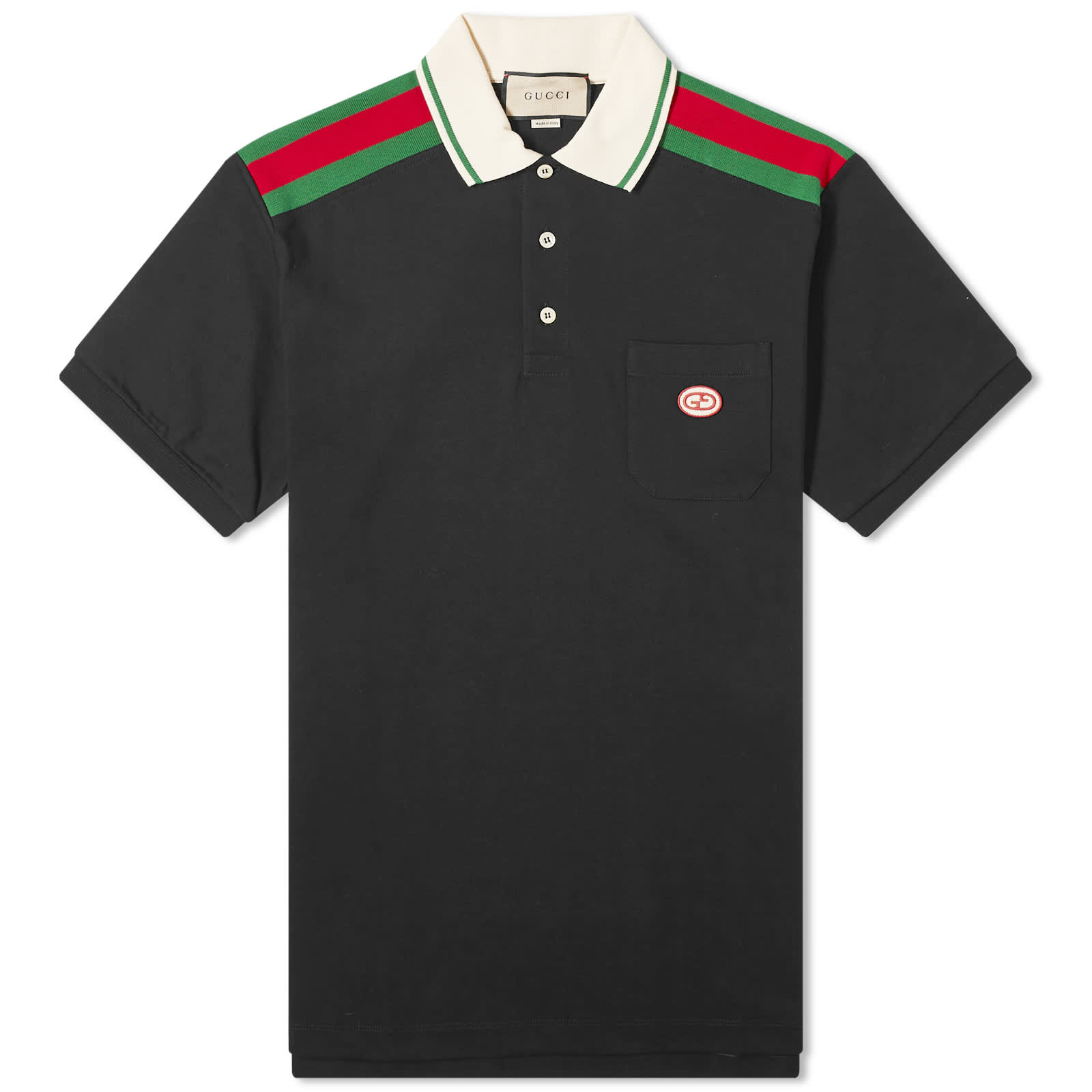 цена Рубашка Gucci Grg Logo Polo, черный