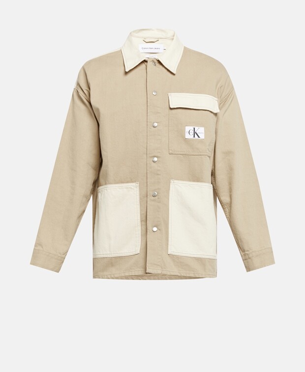 

Куртка Calvin Klein Jeans, бежевый