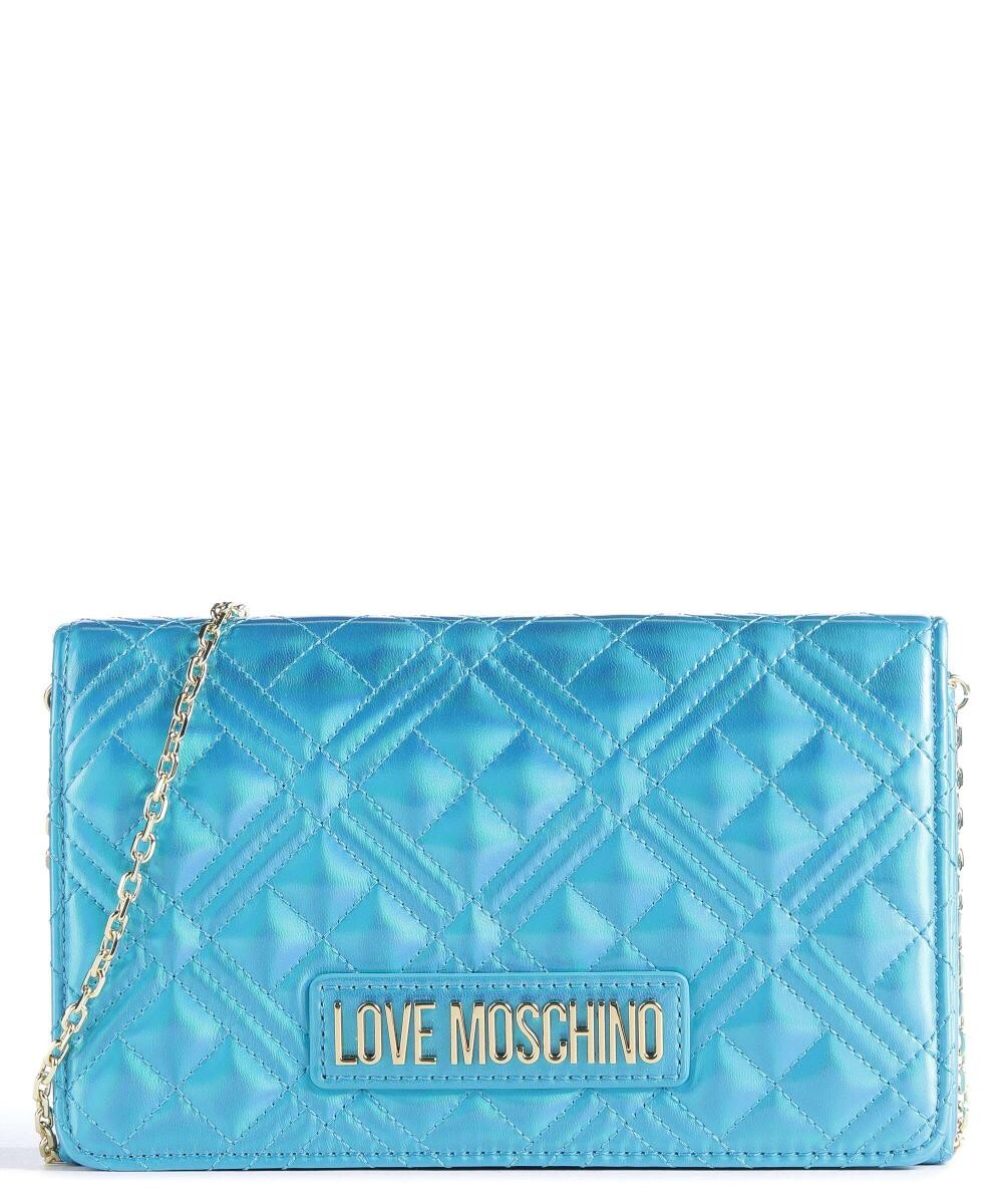

Вечерняя сумка через плечо из искусственной кожи Love Moschino, синий