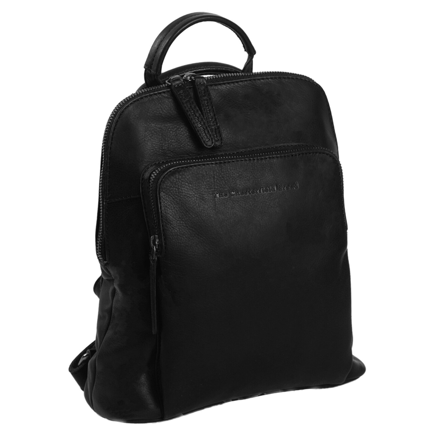 

Рюкзак The Chesterfield Brand Wax Pull Up City Leder 25 cm, черный