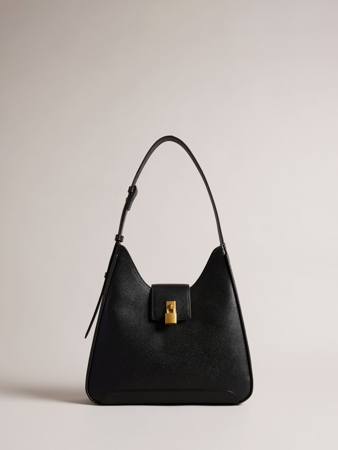 

Кожаная сумка через плечо Chelse Ted Baker, черный