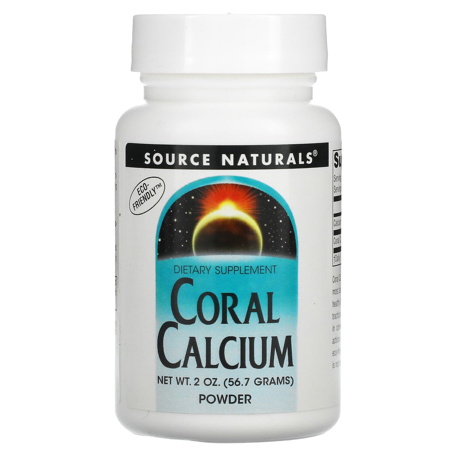 

Коралловый кальций, порошок, 56,7 г (2 унции), Source Naturals