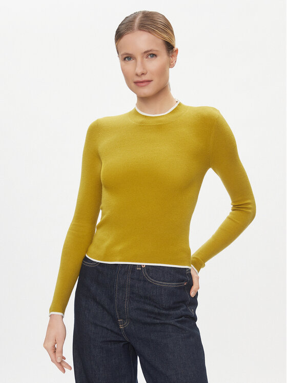 Облегающий свитер Vero Moda, желтый свитер vero moda plaza желтый