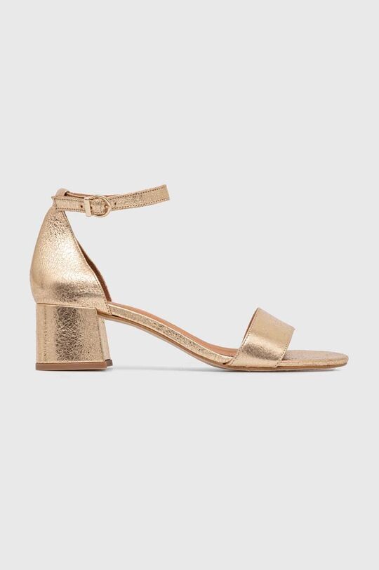 

Кожаные сандалии GREEN CUIR CRAQUELE Jonak, золото