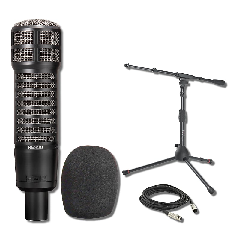Динамический микрофон Electro-Voice RE320, WSPL-2, GFW-MIC-2621, XLR electro voice re 27 n d микрофон студийный