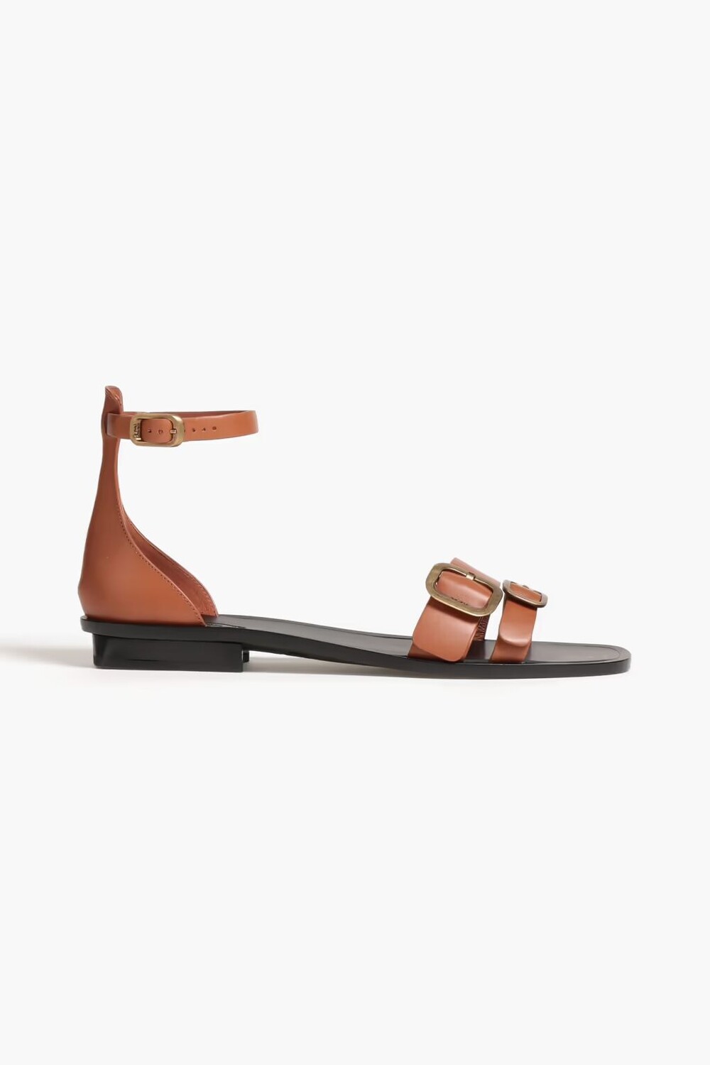 

Кожаные сандалии с пряжками Tod'S, цвет Tan