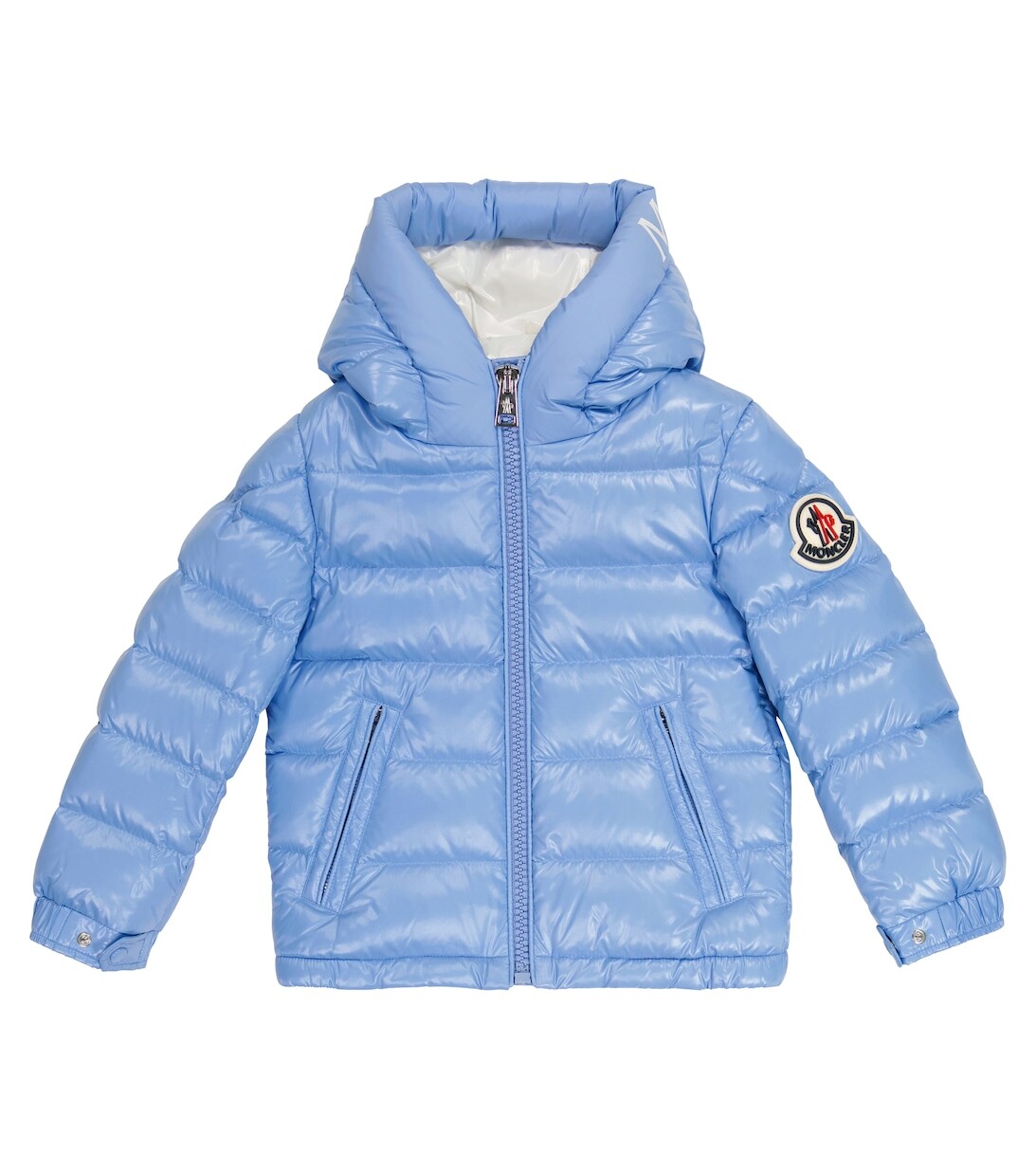 

Стеганый пуховик Salzman Moncler Enfant, синий